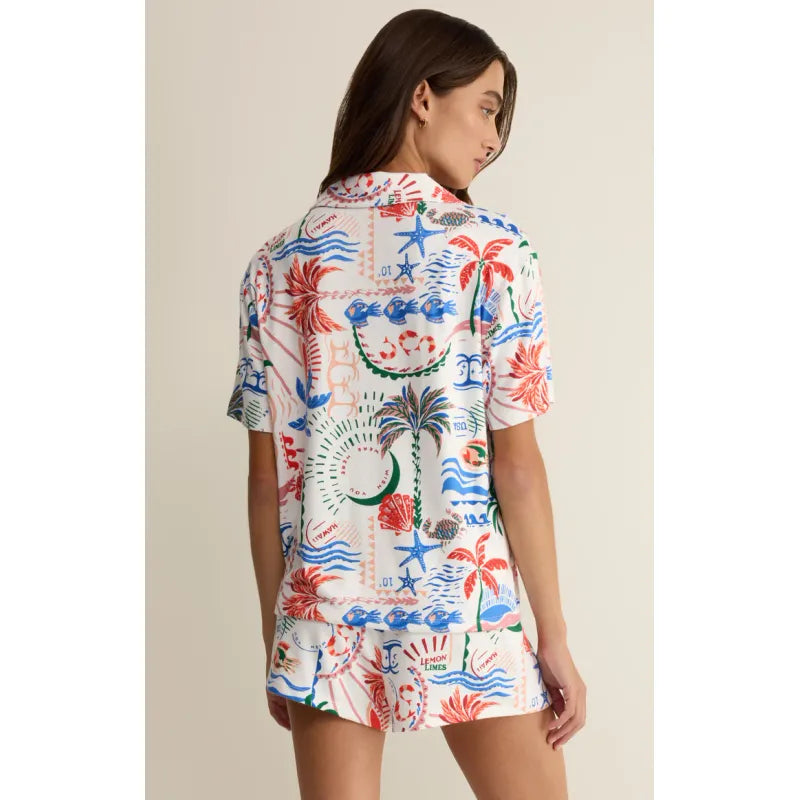 Beach Days Getaway Lounge Top
