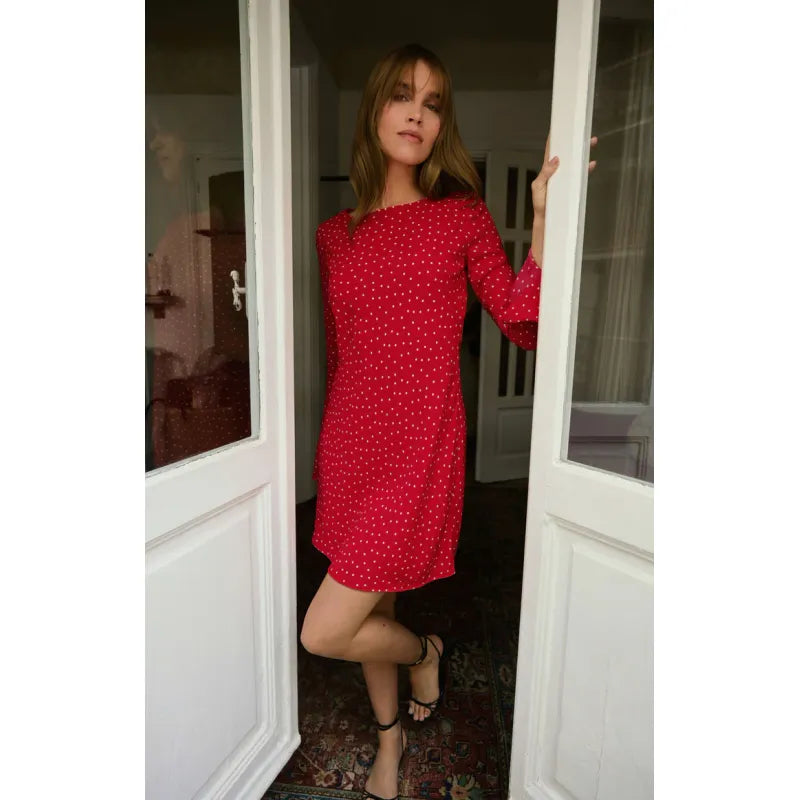 Campbell Dot Mini Dress