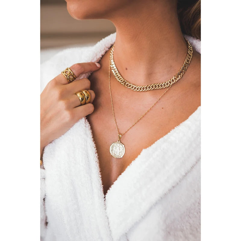 Kayla Gold Chain Necklace