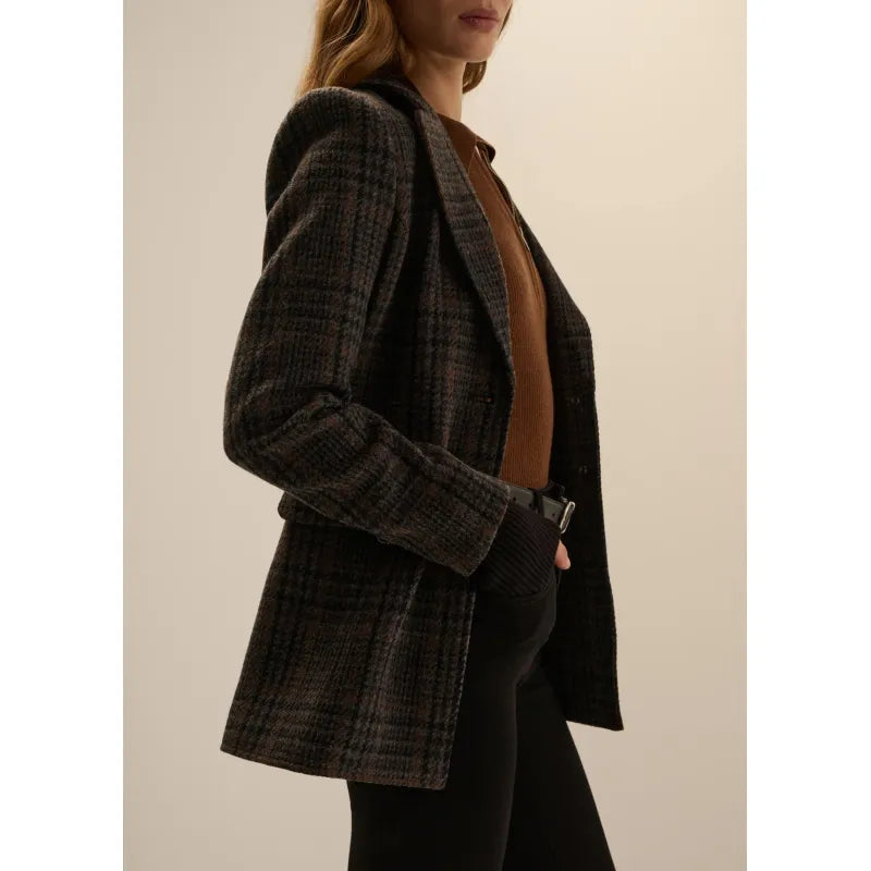 Plaid City Blazer