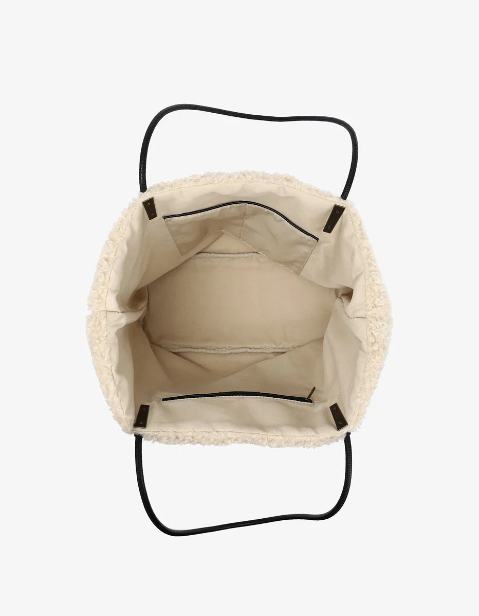 Akimbo Shearling Tote
