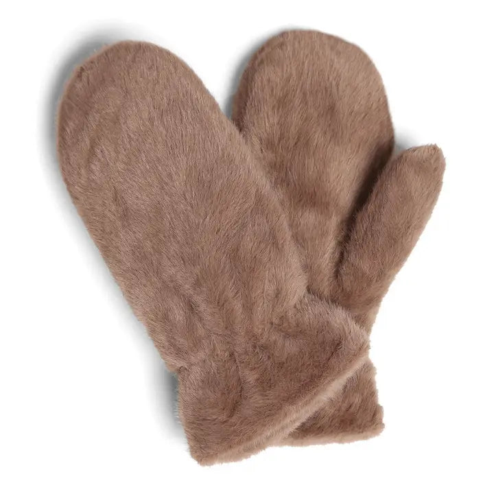 Faux Fur Cuff Mitten