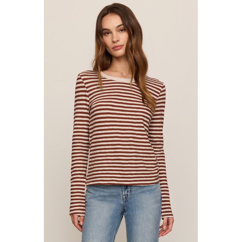 Junie Long Sleeve Striped Tee