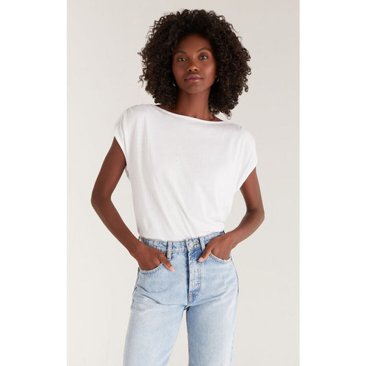 Aviva Boatneck Tee