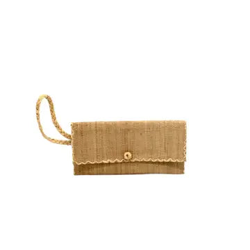 Chichi Straw Clutch
