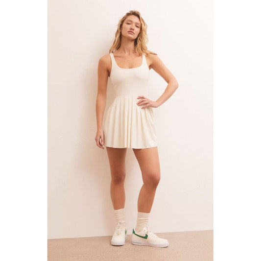 Hot Shot Dress- Sandstone