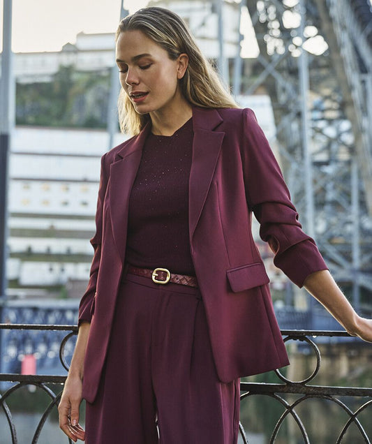 3/4 Sleeve Blazer