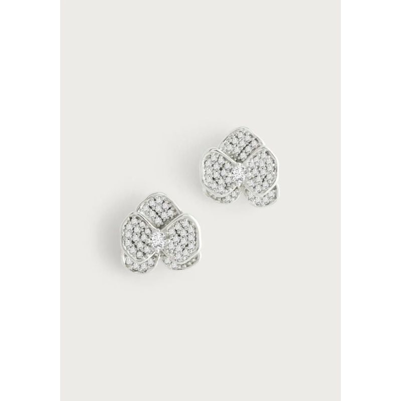 ORCHID PAVE STUD E