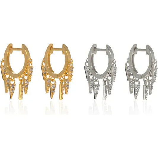 Arya Huggie Earrings