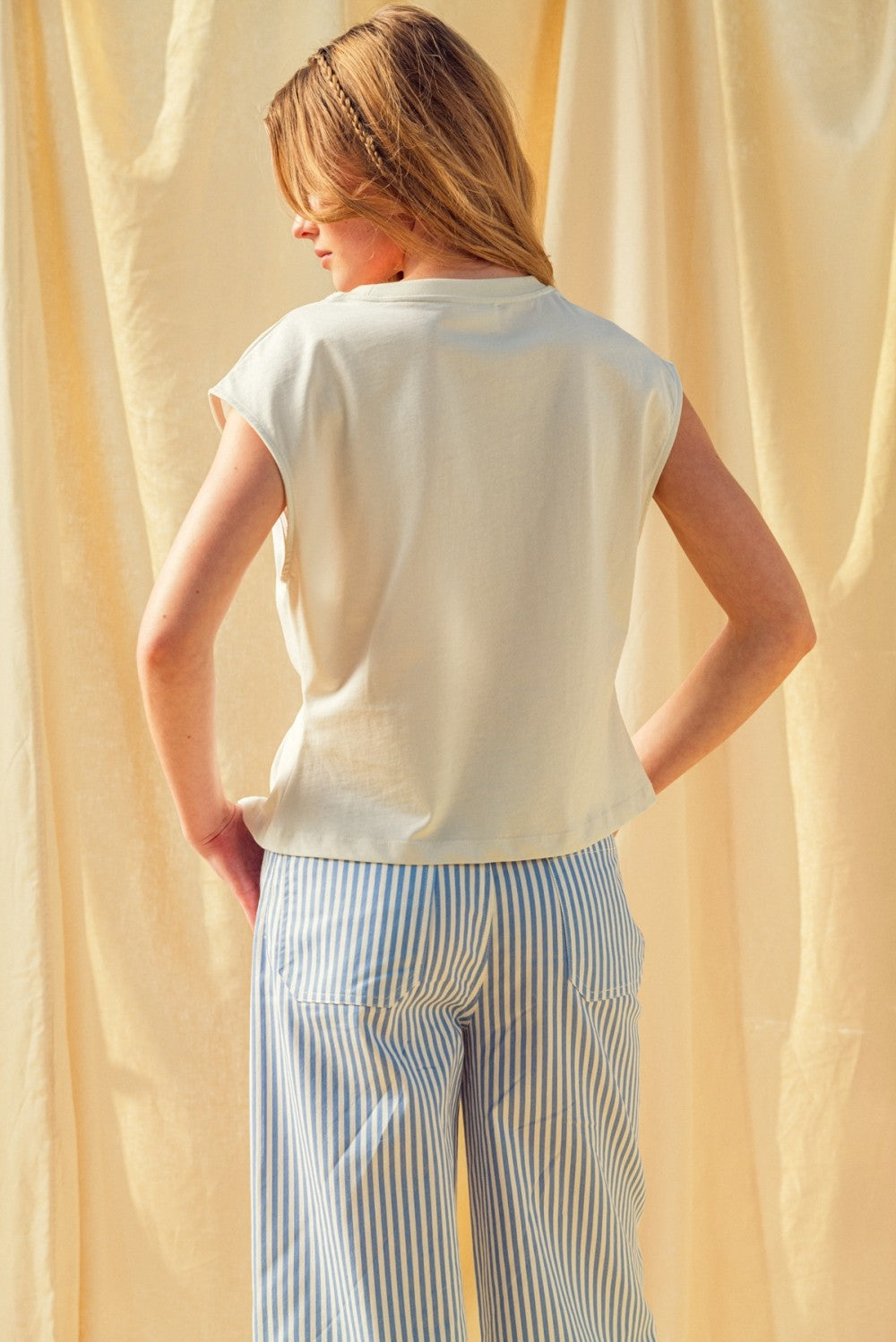 Cap Sleeve Tee