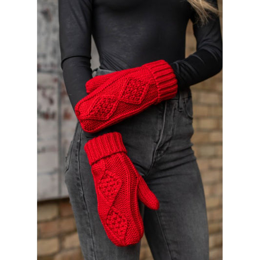 Cable Mittens