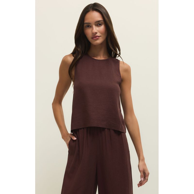 SLOANE LINEN TOP S26