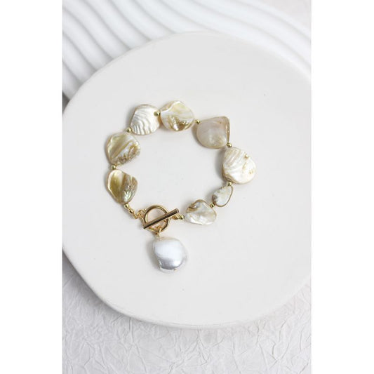 Natural Shell Pearl Bracelet
