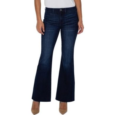 Hannah Flare Jeans With Seam Detail