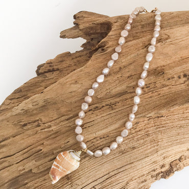 Freshwater Conch Necklace