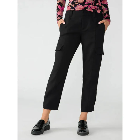 Polished Cargo Crop Pants