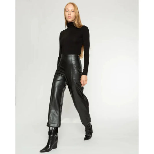 Faux Leather Pants