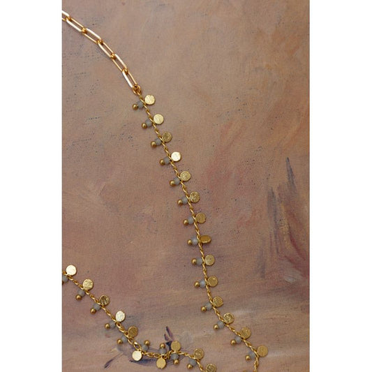 Labradorite Chainlink Necklace