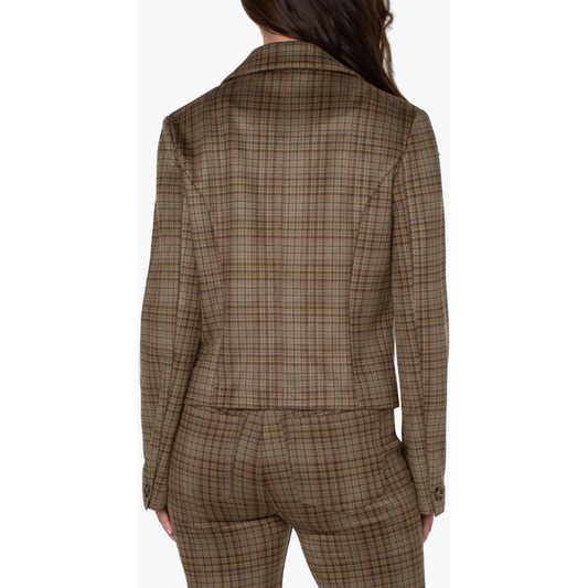 Zip Front Collared Jacket