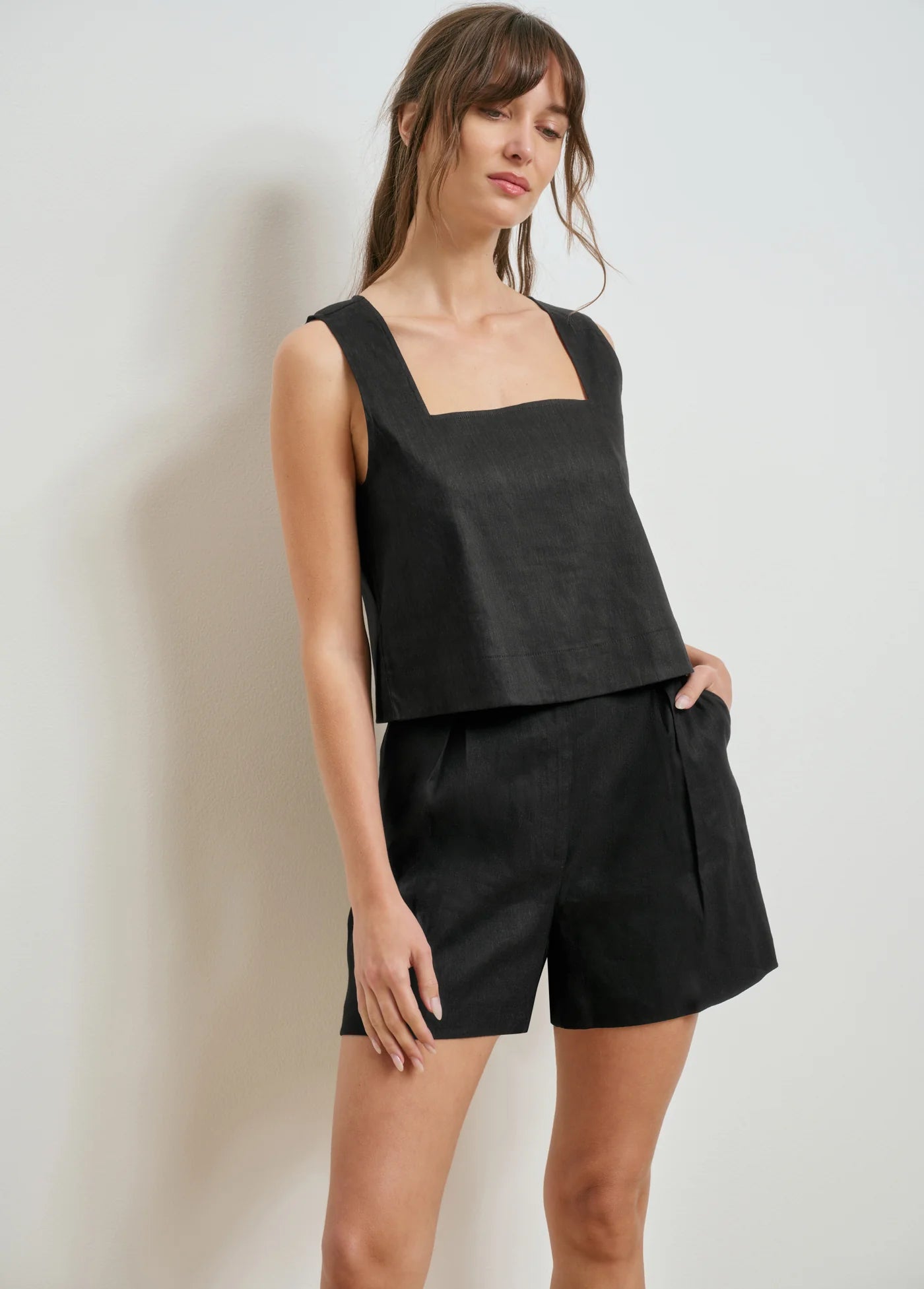 The Linen Abby Top