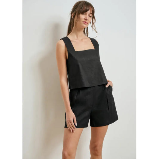 The Linen Abby Top