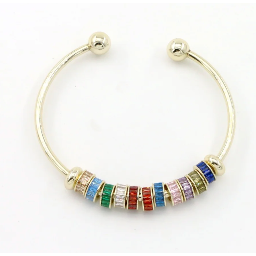 Slider Charm Cuff