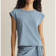 Camino Jersey Denim Top