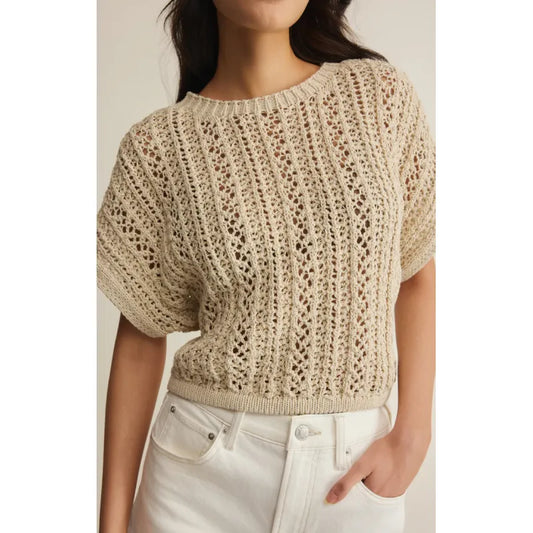 BALLAST CROCHET TOP