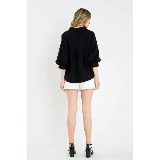 Balloon Sleeve Shirt