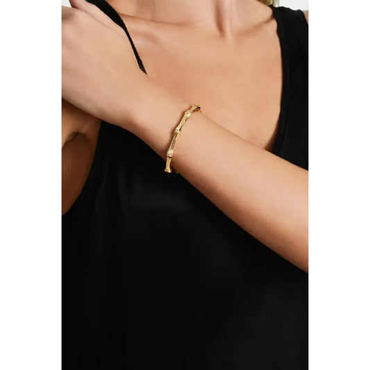Bamboo Hinged Bangle