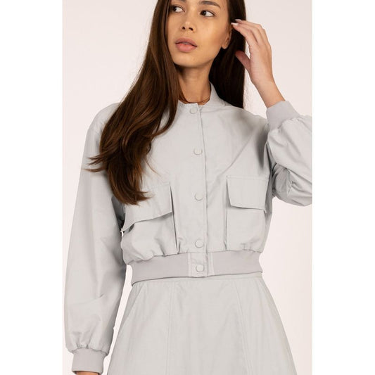 SIDE POCKET CROP BOMBER