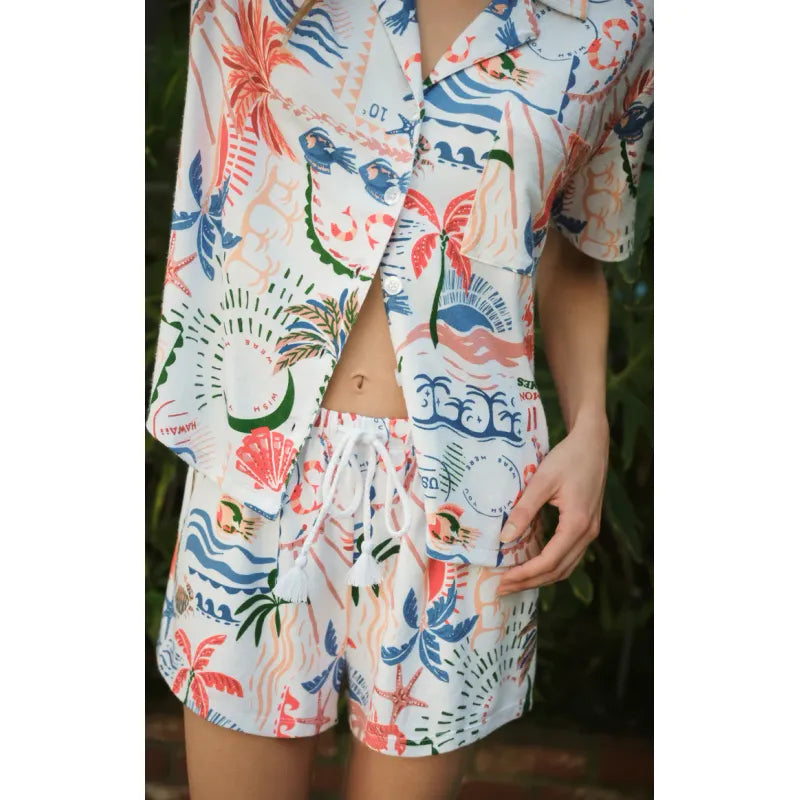 Beach Days Getaway Lounge Top