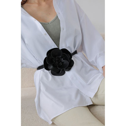 FLOWER WRAP BELT
