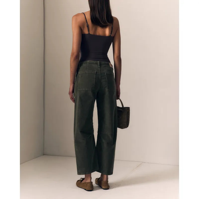 Corduroy Soft Barrel Pant