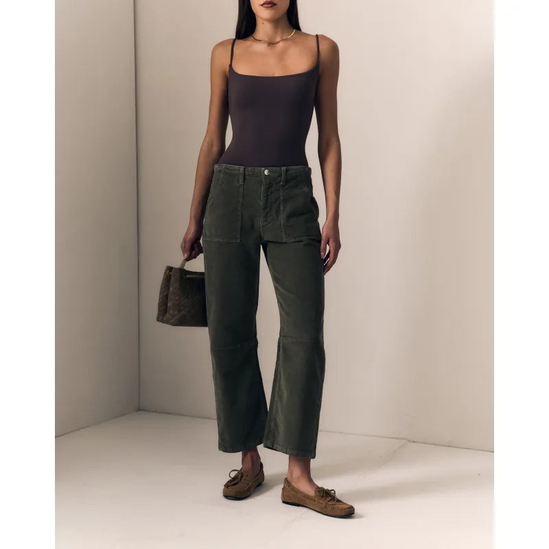 Corduroy Soft Barrel Pant
