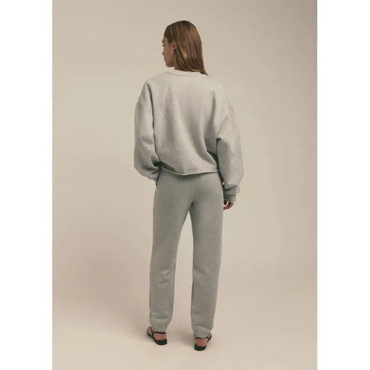 Cropped Collegiate Sweatshirt