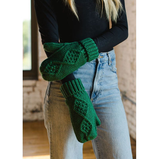 Cable Mittens
