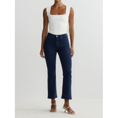 Bridget High Rise Crop Denim