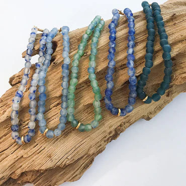 Glass Washer Necklace