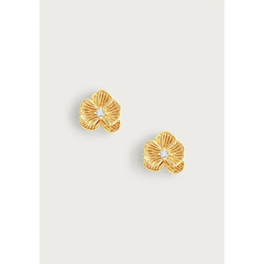 Orchid Stud Earrings