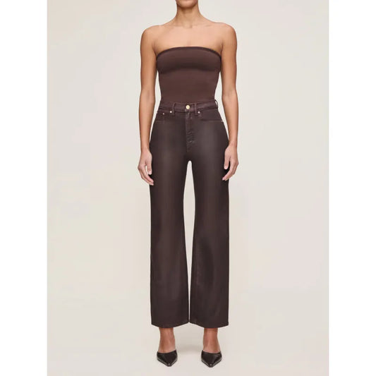 Karmine Coated HIgh Rise Wide Leg