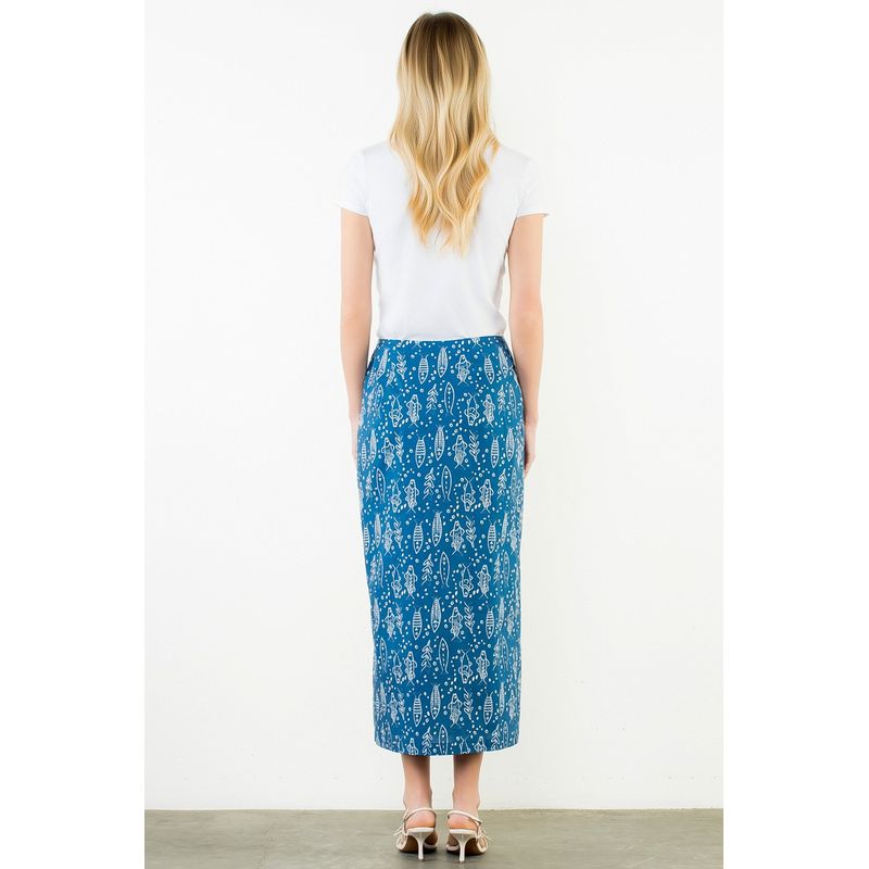 FISH MIDI SKIRT
