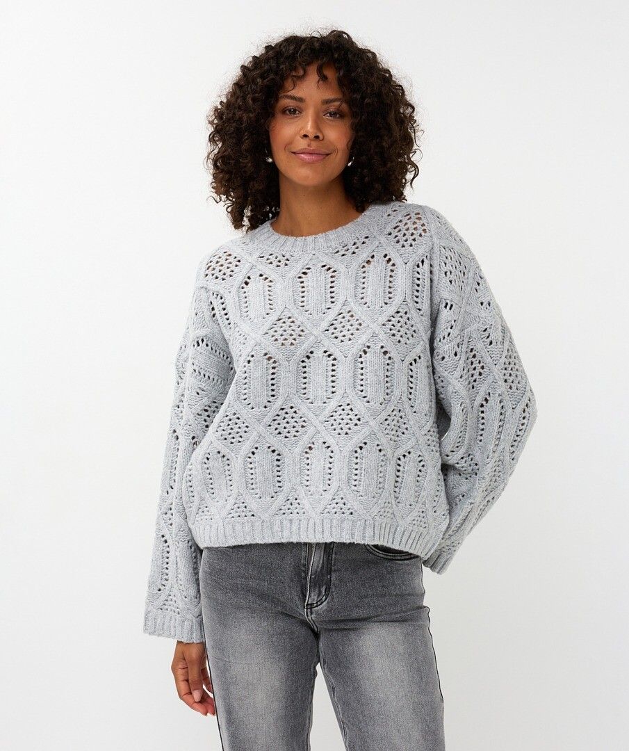 Boxy Cable Sweater