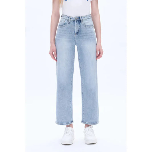 High Rise Wide Leg Jeans