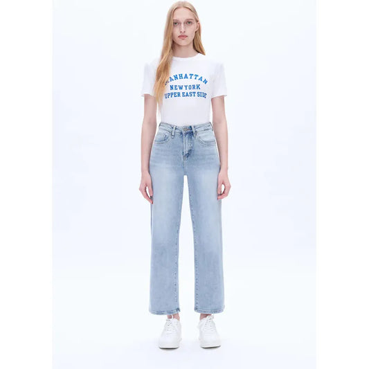 High Rise Wide Leg Jeans