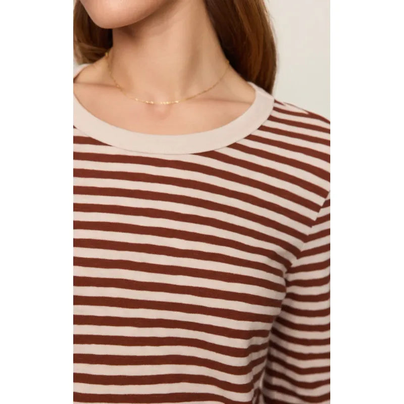 Junie Long Sleeve Striped Tee