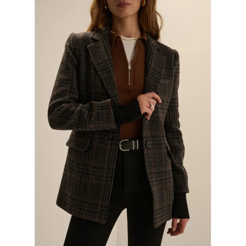 Plaid City Blazer