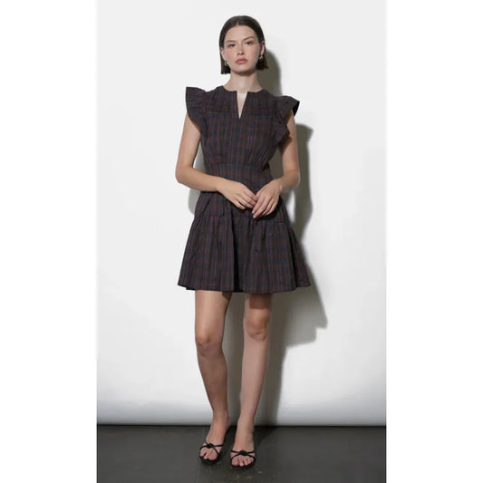 Marlo Plaid Mini Dress