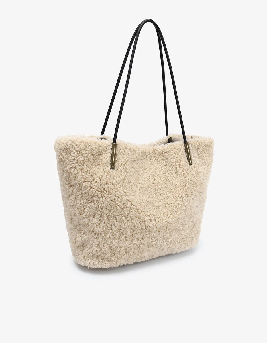 Akimbo Shearling Tote