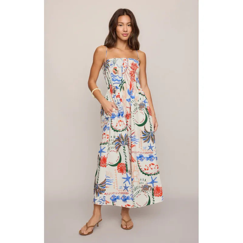 CORNELIA GETAWAY MIDI DRESS